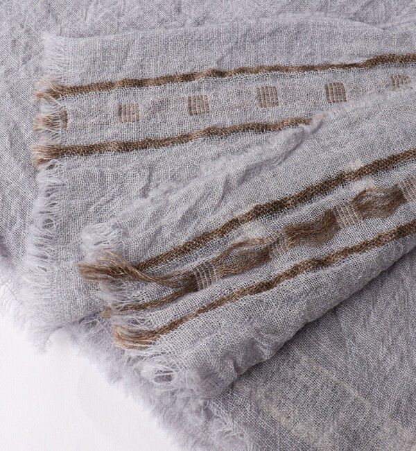 NOLLEY'S goodman「【Johnstons of Elgin/ジョンストンズ・オブ・エルガン】WB002860 Cyrus Scarf 70」|ストール|