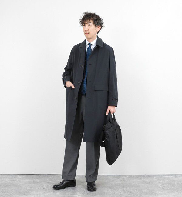 NOLLEY'S goodman「《ビジカジ対応》【ダントツ撥水】ステンカラーコート 26SS」|ステンカラーコート|