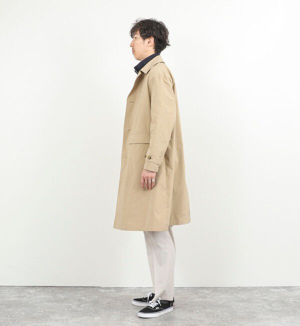 NOLLEY'S goodman「《ビジカジ対応》【ダントツ撥水】ステンカラーコート 26SS」|ステンカラーコート|