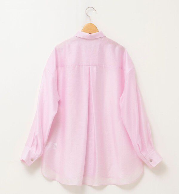 NOLLEY'S「ウォッシャブルセルロースシルクシアーシャツ」|シャツ・ブラウス|