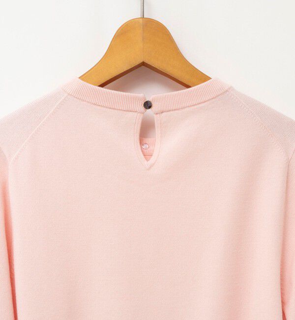 NOLLEY'S「【WEB＆一部店舗限定カラー】《手洗い可能》襟レース取り外し6分袖プルオーバー」|ニット・セーター|