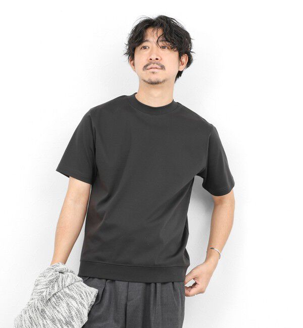 NOLLEY'S goodman「《ビジカジ対応》シルケットスムース クルーネックドレスTシャツ 26SS」|Tシャツ・カットソー|