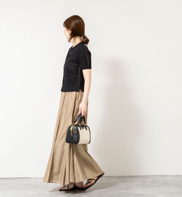 NOLLEY'S sophi「【WALANCE/ワランス】paper rib knit 2way tops」|カーディガン|