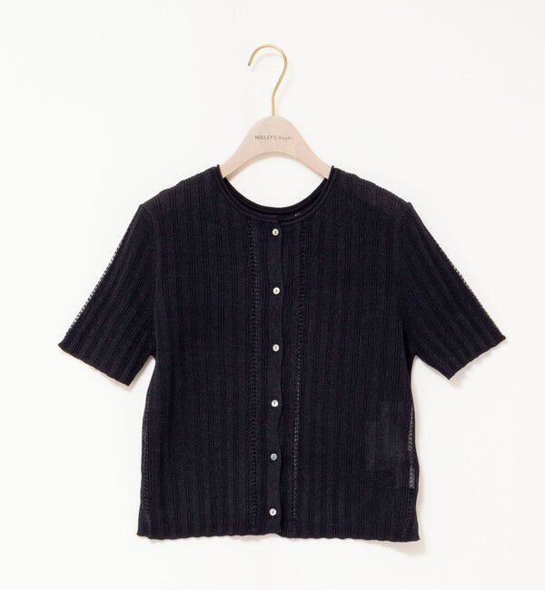 NOLLEY'S sophi「【WALANCE/ワランス】paper rib knit 2way tops」|カーディガン|