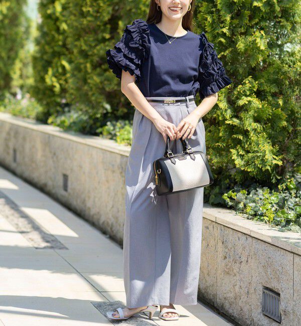 NOLLEY'S「【WEB限定】袖コンシャスプルオーバー」|Tシャツ・カットソー|