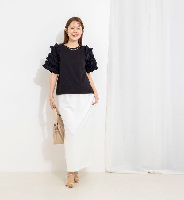 NOLLEY'S「【WEB限定】袖コンシャスプルオーバー」|Tシャツ・カットソー|