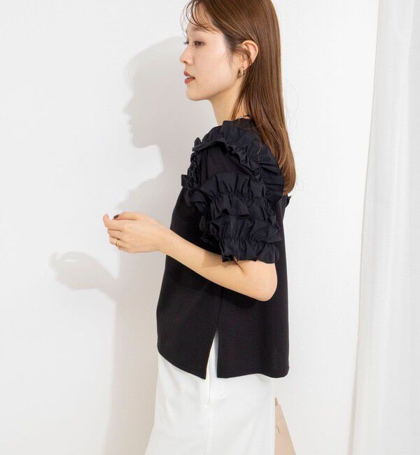 NOLLEY'S「【WEB限定】袖コンシャスプルオーバー」|Tシャツ・カットソー|