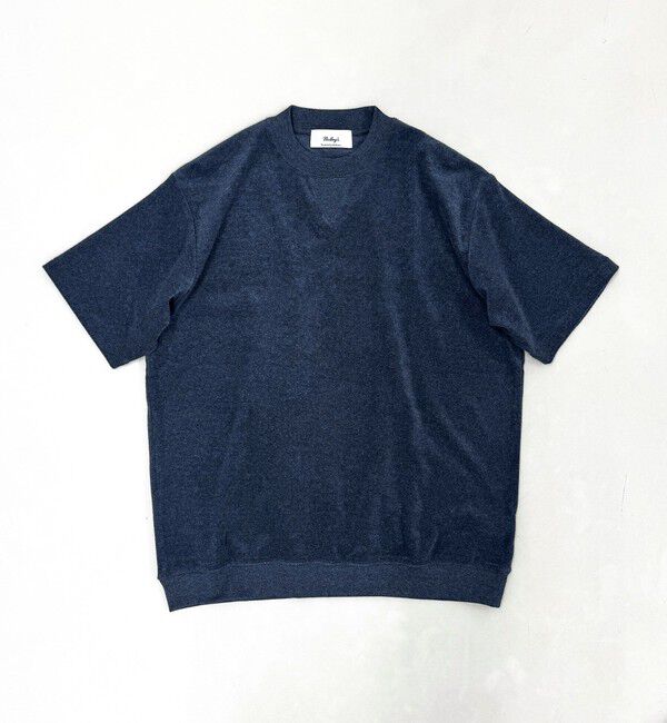 NOLLEY'S goodman「《セットアップ対応》Vガゼット パイルTシャツ 26SS」|Tシャツ・カットソー|