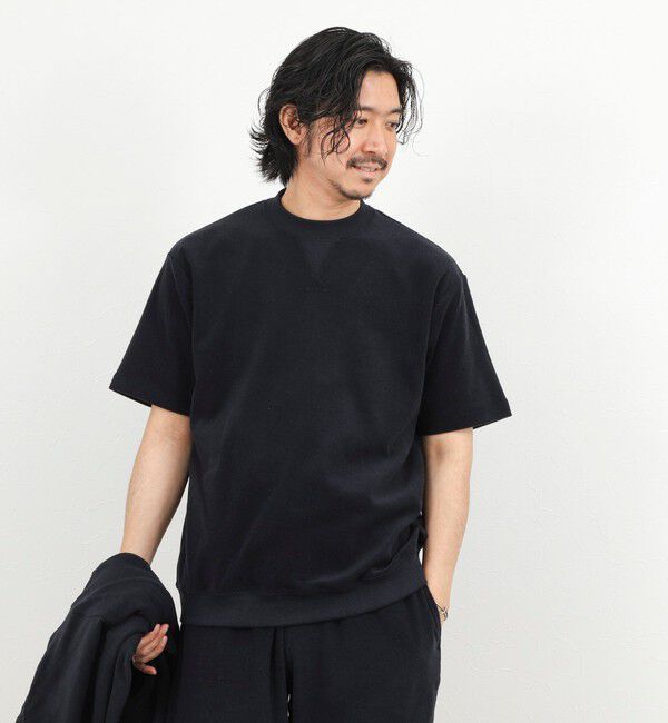 NOLLEY'S goodman「《セットアップ対応》Vガゼット パイルTシャツ 26SS」|Tシャツ・カットソー|