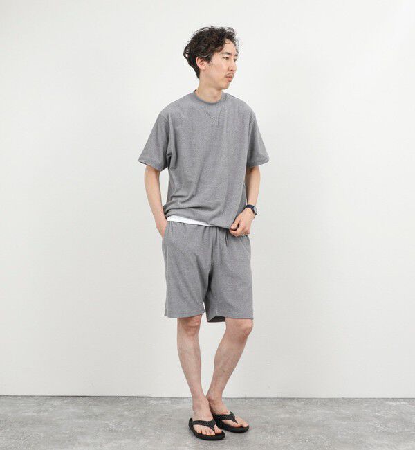 NOLLEY'S goodman「《セットアップ対応》Vガゼット パイルTシャツ 26SS」|Tシャツ・カットソー|