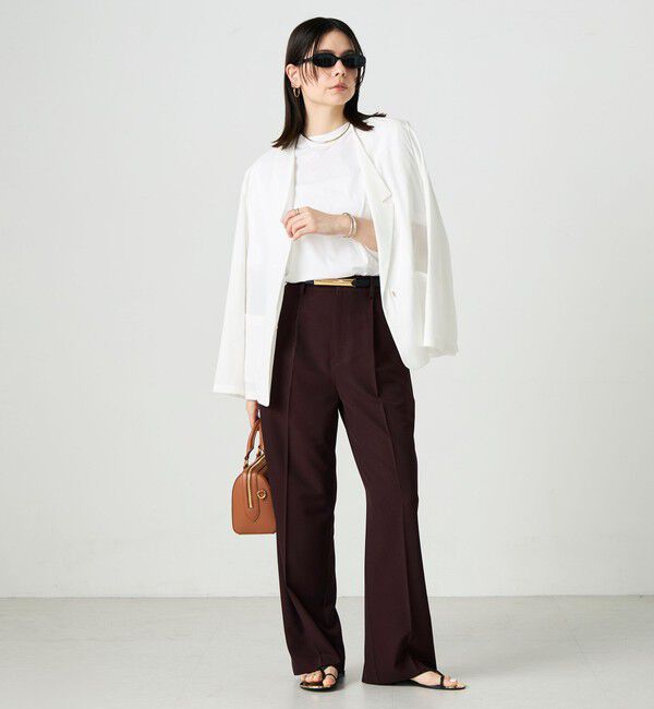 NOLLEY'S sophi「ウォッシャブルリネナチュールシアージャケット」|テーラードジャケット|