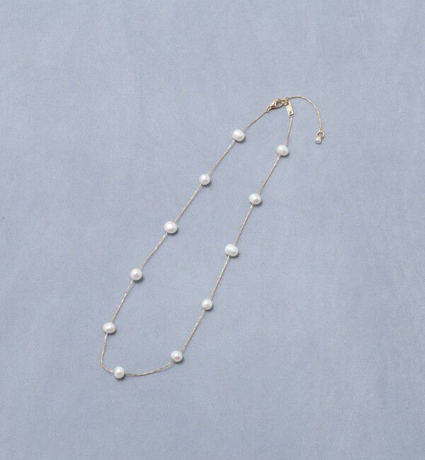 grace grace「【松葉(yuki_nol)別注】【grace grace/グラスグラス】スキップ淡水パールネックレス」|ネックレス|