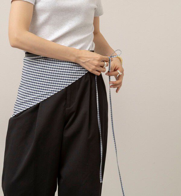 MAQWEL「【MAQWEL/マクウェル】TRIANGLEチェックスカーフ」|その他|