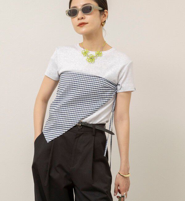 MAQWEL「【MAQWEL/マクウェル】TRIANGLEチェックスカーフ」|その他|