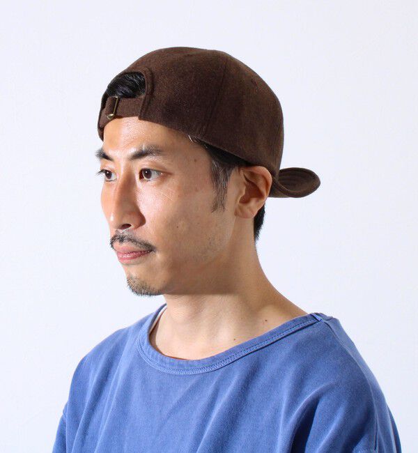 GLOSTER「【GLOSTER/グロスター】クラシックツイード アンパイアキャップ」|キャップ・キャスケット|