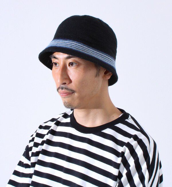 GLOSTER「【GLOSTER/グロスター】グラデーションニットハット バケットハット」|ハット|