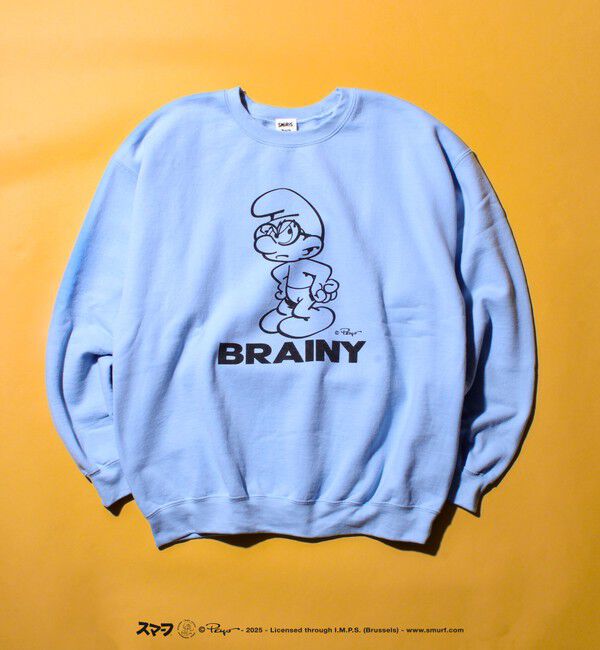 GLOSTER「【GOOD ROCK SPEED】キャラプリント 裏起毛スウェット」|スウェット・ジャージ|ライトブルー