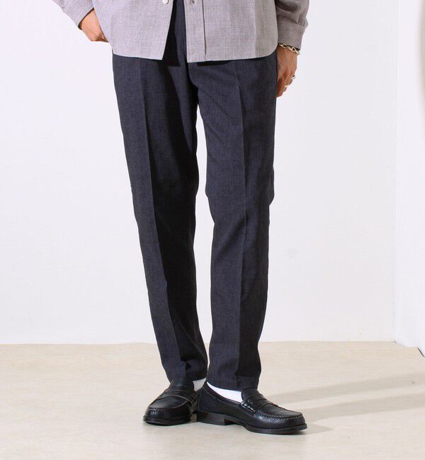 GLOSTER「【ビジカジ/セットアップ対応】GLOSTER イージーケアパンツ」|チノ|