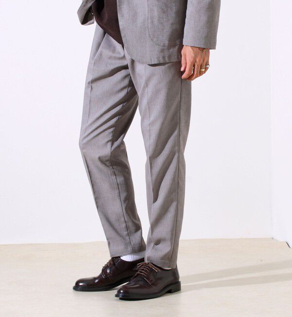 GLOSTER「【ビジカジ/セットアップ対応】GLOSTER イージーケアパンツ」|チノ|