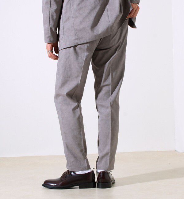GLOSTER「【ビジカジ/セットアップ対応】GLOSTER イージーケアパンツ」|チノ|