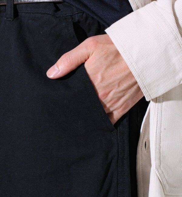 GLOSTER「【ワイド好き必見】ダック地 ワイドシルエットパンツ」|チノ|