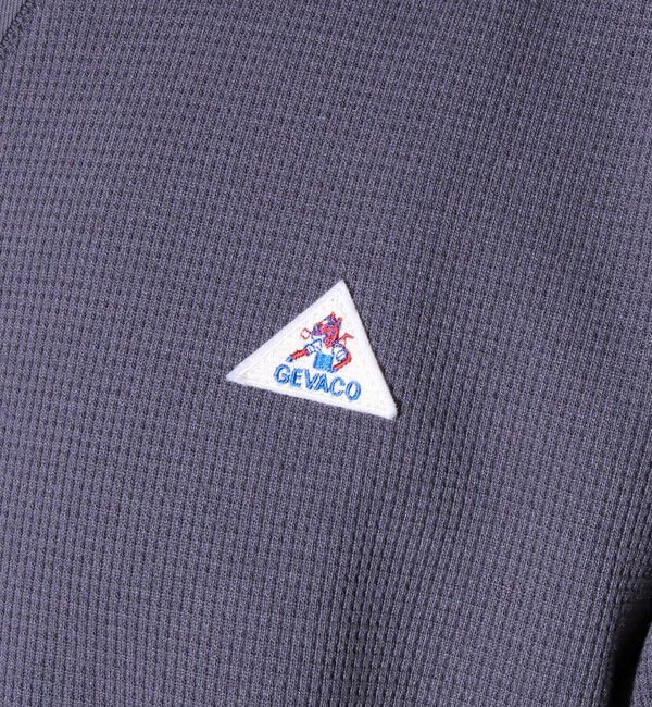GLOSTER「【レイヤードに最適】【GEVACO】ワッフル素材ロングスリーブTシャツ」|Tシャツ・カットソー|