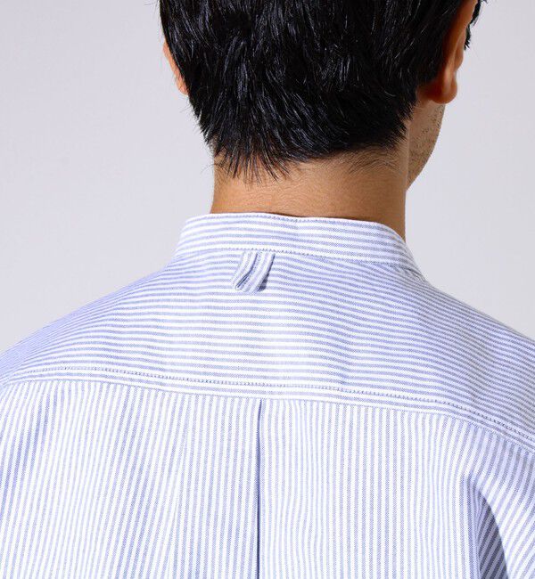 GLOSTER「【シーズンレス】【GEVACO】オックスバンドカラーシャツ」|シャツ・ブラウス|