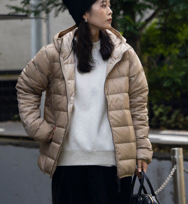 GLOSTER「【昨年ヒットの別注ダウンが新色追加で再登場！】GLOSTER別注 TAIONパッカブルフーディダウン」|ダウン|