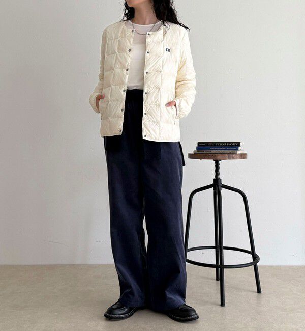 fredy emue「《別注》【TAION/タイオン】CREW NECK BUTTON DOWN JK ダウンジャケット」|ダウン|