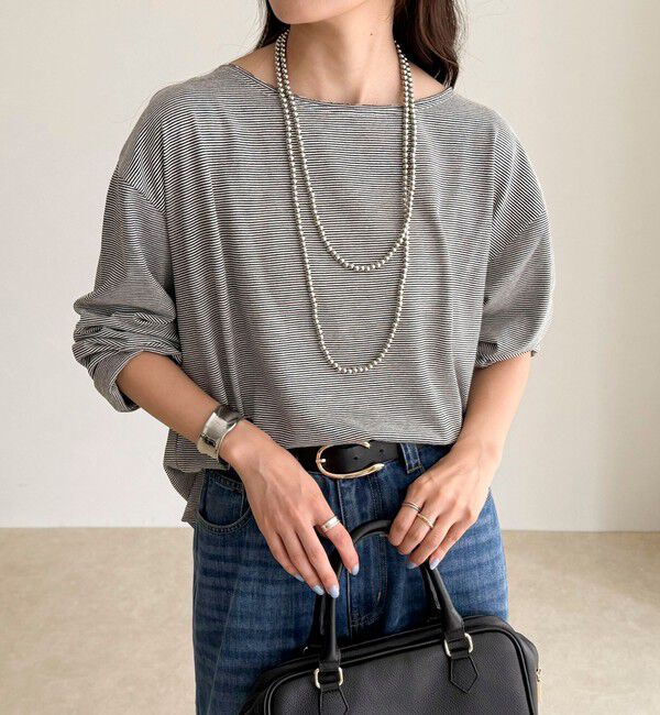 fredy emue「ルーズボートロンＴシャツ」|Tシャツ・カットソー|