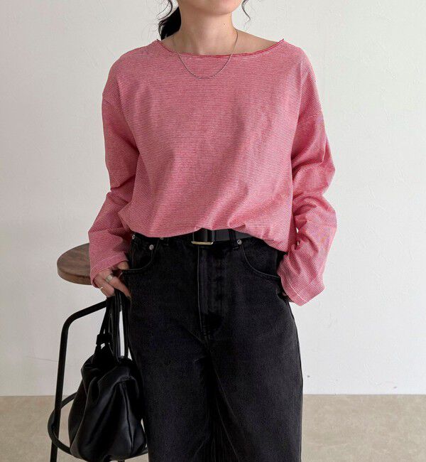 fredy emue「ルーズボートロンＴシャツ」|Tシャツ・カットソー|