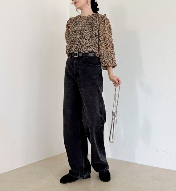 fredy emue「ピンタックギャザーブラウス」|シャツ・ブラウス|