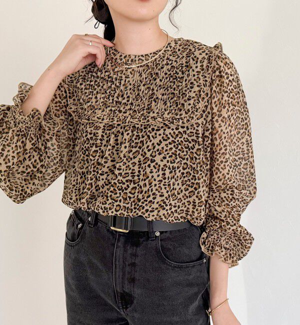 fredy emue「ピンタックギャザーブラウス」|シャツ・ブラウス|