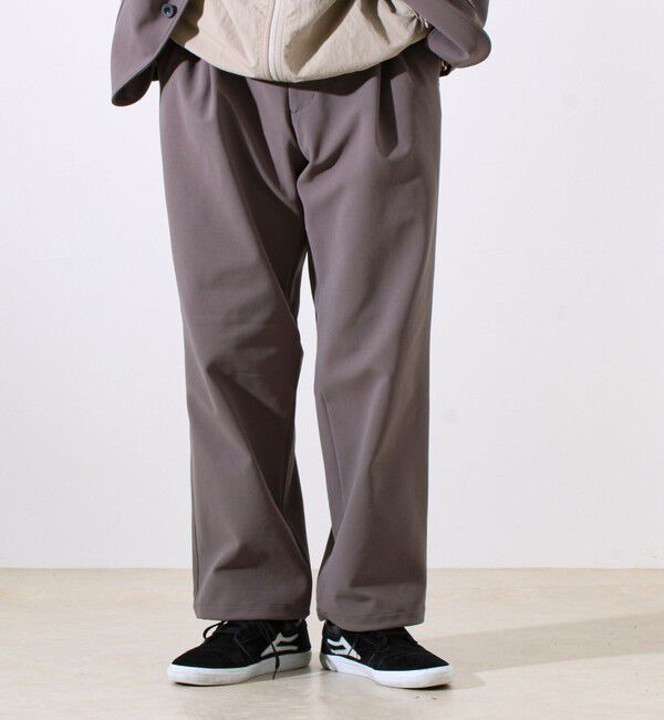 GLOSTER「【セットアップ対応】トリコットオールマイティパンツ」|チノ|