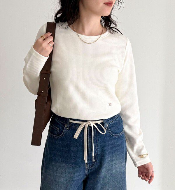 fredy emue「起毛テレココンパクトプルオーバー」|Tシャツ・カットソー|