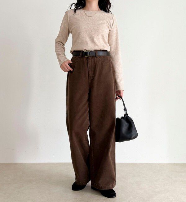 fredy emue「起毛テレココンパクトプルオーバー」|Tシャツ・カットソー|