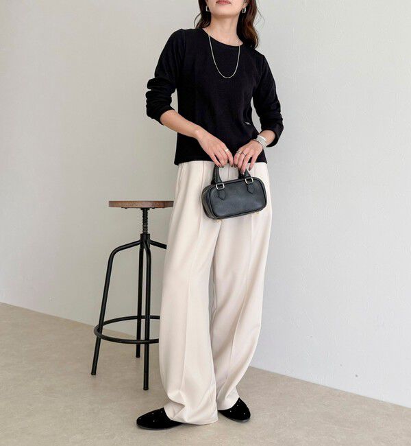 fredy emue「起毛テレココンパクトプルオーバー」|Tシャツ・カットソー|