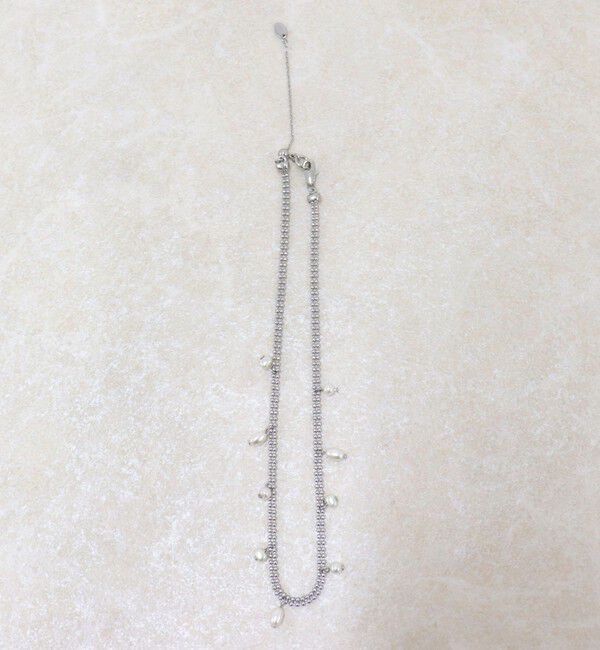 fredy emue「二重ボールパールドットネックレス」|ネックレス|