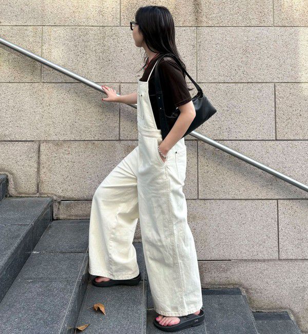 fredy emue「コットンサロペット」|オールインワン|