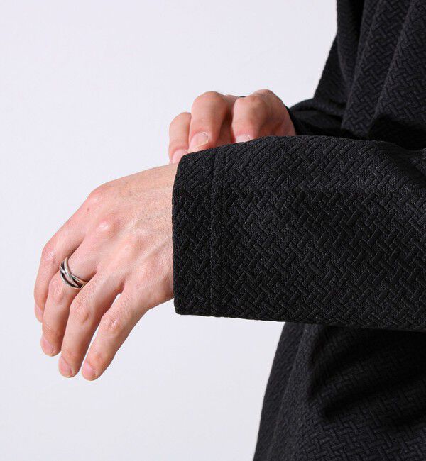 GLOSTER「【人気シリーズ第2弾】【新柄ジャガード登場】フクレクロスジャガードロンT」|Tシャツ・カットソー|