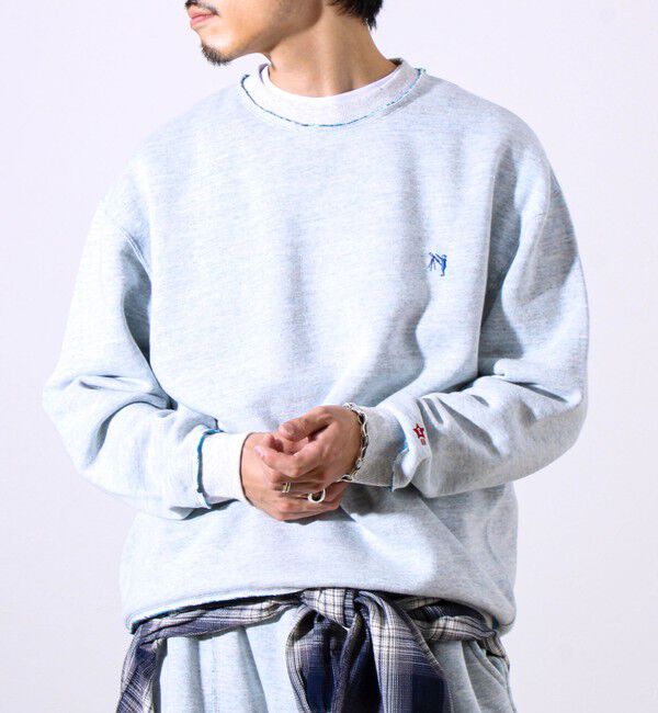 GLOSTER「【BOY BACK FANCYシリーズ】 スウェットプルオーバー」|スウェット・ジャージ|