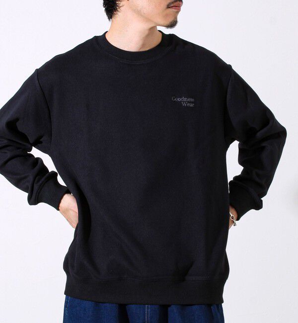 GLOSTER「【GOODNESS WEAR】ソフトタッチ裏起毛クルーネックスウェット」|スウェット・ジャージ|