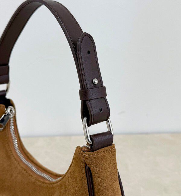 fredy emue「パイピングスエードラウンドワンショルバッグ」|ショルダー・メッセンジャー|