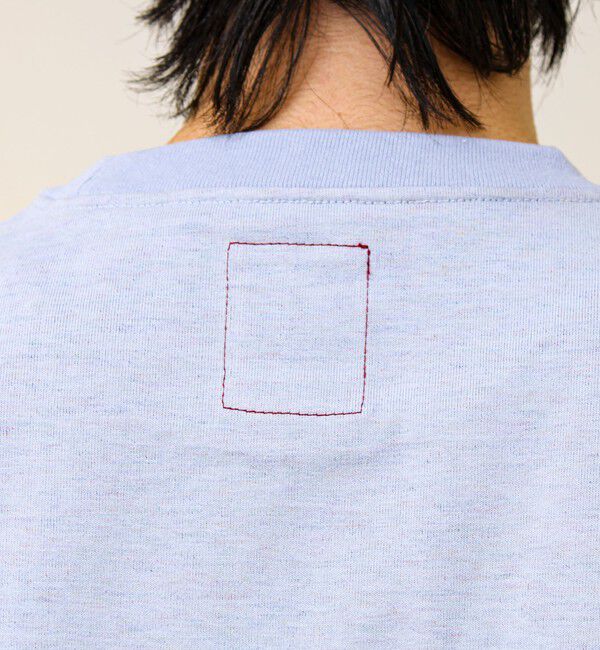 GLOSTER「【BOY刺繍】裏グラデーション ワンポイント半袖Tシャツ」|Tシャツ・カットソー|