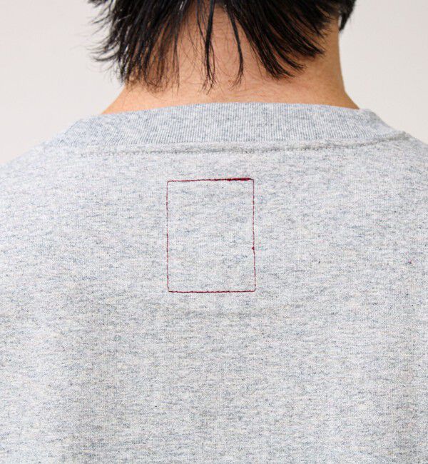 GLOSTER「【BOY刺繍】裏グラデーション ワンポイント半袖Tシャツ」|Tシャツ・カットソー|