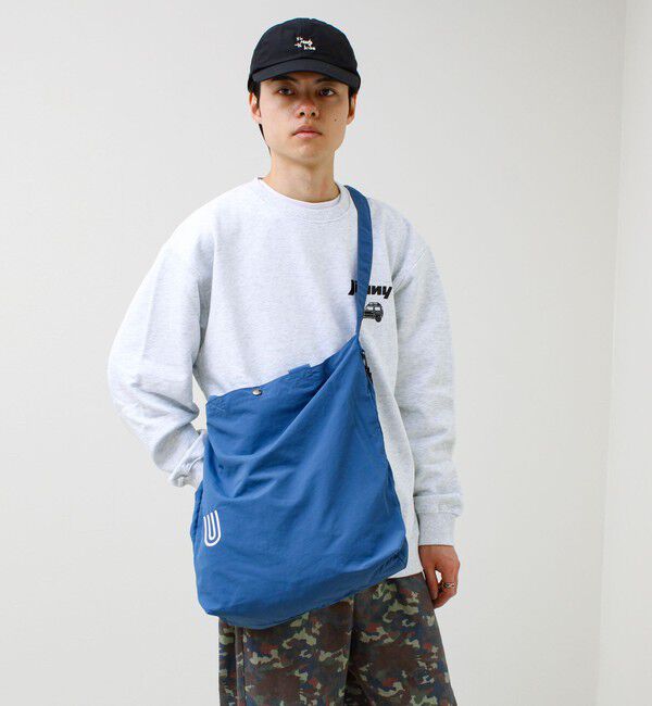 GLOSTER「【UNIVERSAL OVERALL】ウインクルナイロン2WAYショルダー」|ショルダー・メッセンジャー|