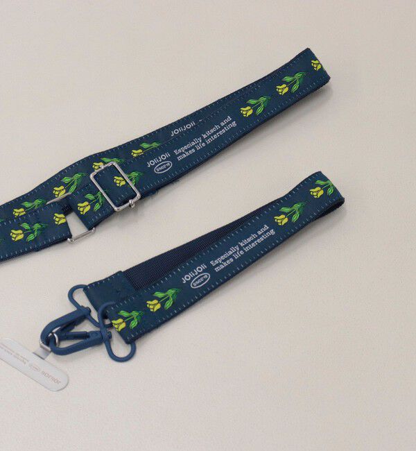 fredy emue「【JOli JOli/ジョリジョリ】ジャガードマルチストラップ S」|キーケース|ブルー系その他2