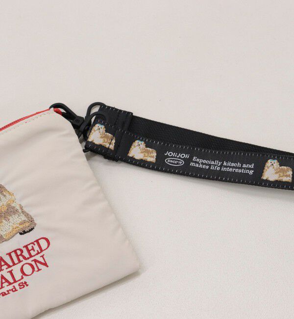 fredy emue「【JOli JOli/ジョリジョリ】ジャガードマルチストラップ S」|キーケース|ブラック系その他