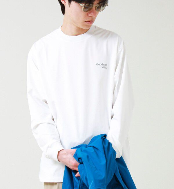 GLOSTER「【速乾/ストレッチ/耐久】PERFECTEX 水陸両用GOODNESS ロンT」|Tシャツ・カットソー|ホワイト