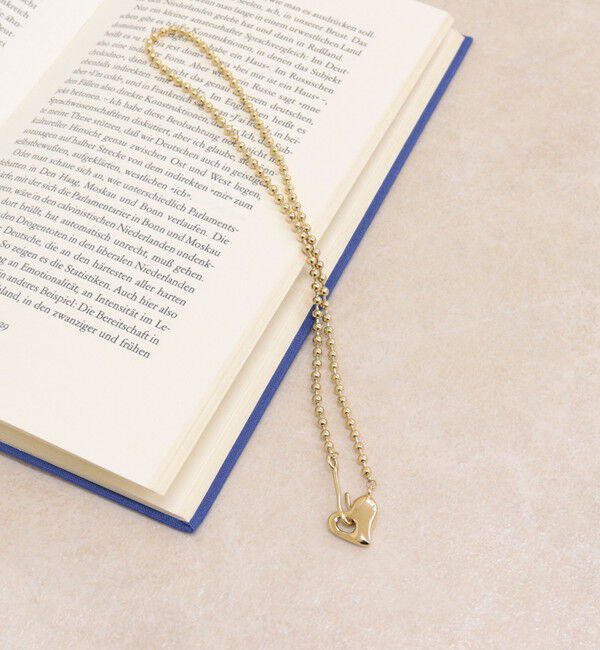 fredy emue「ハートフックステンレスネックレス」|ネックレス|